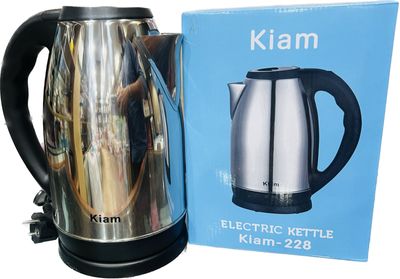 Kiam Electric Kettle Stainless Steel 2.8 Ltr -228_img_1