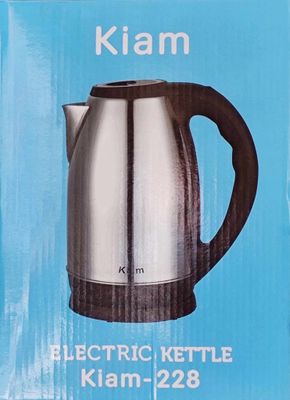 Kiam Electric Kettle Stainless Steel 2.8 Ltr -228_img_2