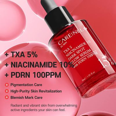 Care:Nel Tranexamic Acid 5 Niacinamide 10 Dark Spot Glow Serum 30ml_img_1