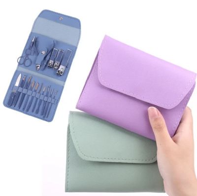 Stainless Steel Nail Cutter Clipper Tool Box 16 pcs Set For Personal Care Manicure Set._img_7