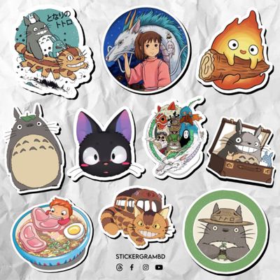 Studio Ghibli Sticker Set 01_img_0