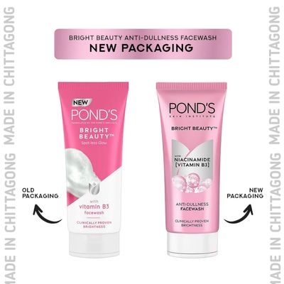 Ponds Bright Beauty Spot-less Glow Face Wash Advance Vitamin B3 Formula 200ML_img_1