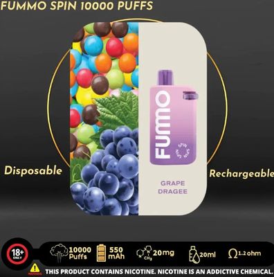 New Fummo Spin 10000 Puffs Disposable Vape_img_4