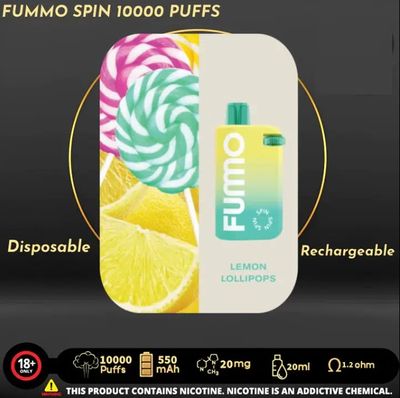 New Fummo Spin 10000 Puffs Disposable Vape_img_6