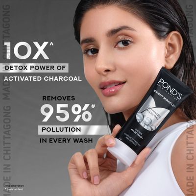Pond’s Pure Detox Anti-Pollution Purity Face Wash With Activated Charcoal, 50 g_img_5
