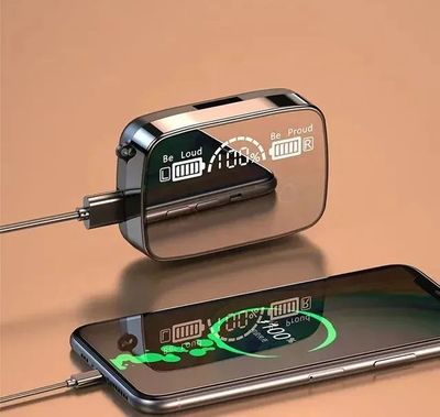M19 Pro Earphone Bluetooth Wireless Headphones with Microphone Low Latency._img_4