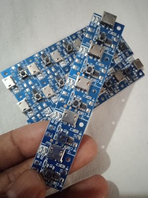 (CODE 84) MINI DC RECHARGEABLE FAN CIRCUIT BOARD WITH 3 LEVEL SPEED CONTROL & LED INDICATOR._img_1
