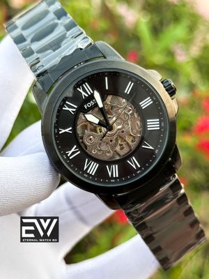 FOSSIL AUTOMATIC CHAIN FULL BLACK_img_5