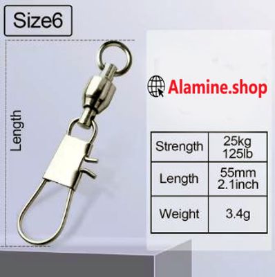 Mini Fishing Swivel (50pis)- সুইবল অথবা লক (৫০ পিছ)_img_1