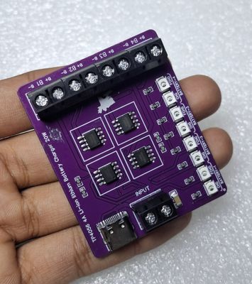 4 Way Charging Module. TP4056 3.7V Lithium Battery Charging Module 4A_img_4