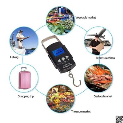 Digital Hanging Weight Scale, Portable Hanging Electronic Hook Scale_img_2