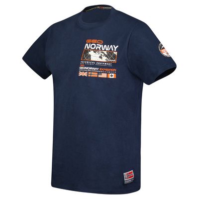 T-Shirt Men Short Sleeve with Navy Flag_img_2