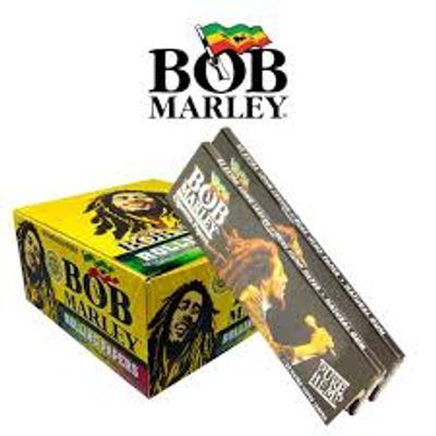 Bob Marley Cigarette Rolling Paper 50 1 1/4″ Leaves Pure hemp_img_2