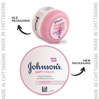 Johnsons 24Hour Moisture Soft Cream 200 mL_img_1