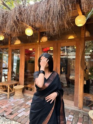 Handloom black saree_img_3