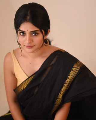 Handloom black anarkoli par_img_1
