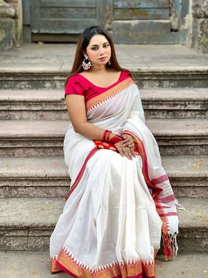Handloom white red par anarkoli_img_3