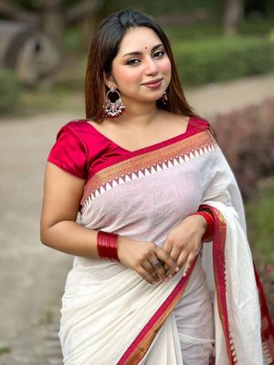 Handloom white red par anarkoli_img_0