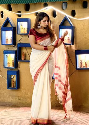 Handloom white red par anarkoli_img_4