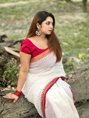 Handloom white red par anarkoli_img_5