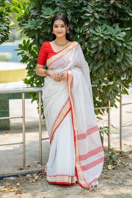 Handloom white saree_img_5