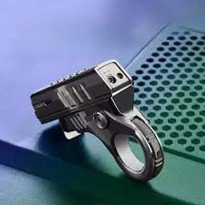 Lighters New Butane Gas Lighter Creative Shape Windproof Torch Lighter Fun Two-color Flame Tide Play_img_1