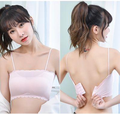 Seamless Bras Tube Top For Women Bandeau Top Sexy Lingerie Bralette Female Wire Free Brassiere Thin Underwear Push Up Bra_img_2