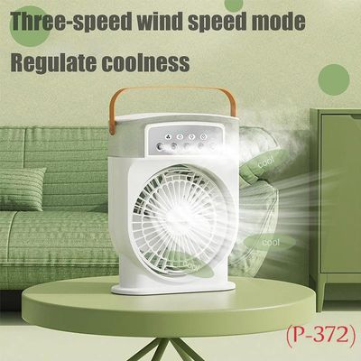 Rechargeable 5 Holes Mist Spray Air-cooler Fan_img_0