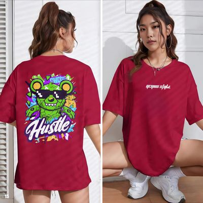 Hustile Drop Shoulder T-shirt - 13_img_1