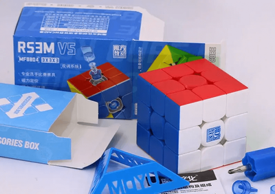 MoYu RS3 M V5 3x3 Dual Adjustment Version Cube Stickerless