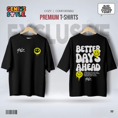 Better Days Ahead Drop Shoulder T-shirt - 1_img_1