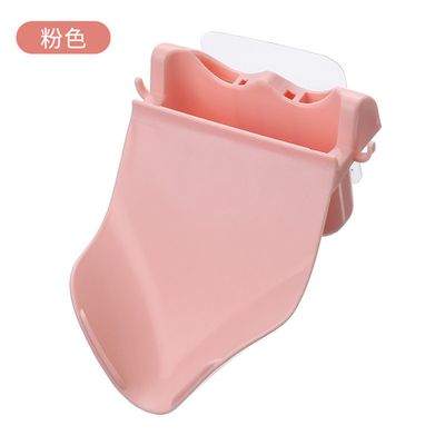 Wall-Mounted Leaf Shape Soap Holder with Hook & Storage (Self-Draining)_img_5