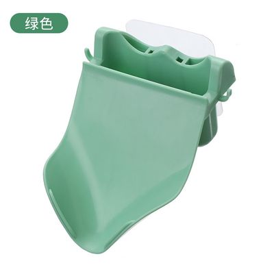 Wall-Mounted Leaf Shape Soap Holder with Hook & Storage (Self-Draining)_img_6