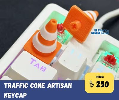 Traffic Cone Artisan Keycap R4_img_0