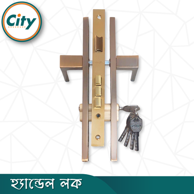 সি এফ রঙের ডোর লক উচ্চ সুরক্ষার স্ট্যান্ডার্ড সাইজের হ্যান্ডেল লক প্রধান দরজার লক Door Lock_img_3