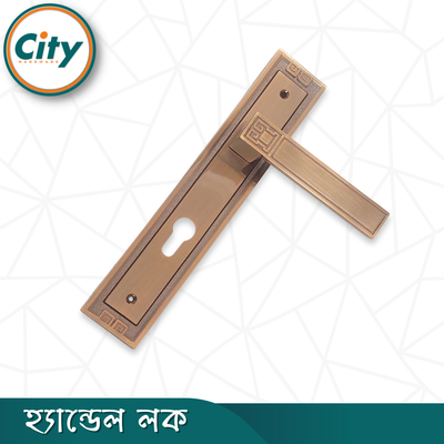 সি এফ রঙের ডোর লক উচ্চ সুরক্ষার স্ট্যান্ডার্ড সাইজের হ্যান্ডেল লক প্রধান দরজার লক Door Lock_img_4