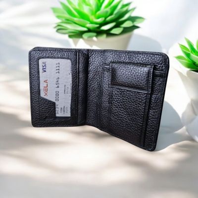 100% Genuine Leather (Black Wallet)_img_0