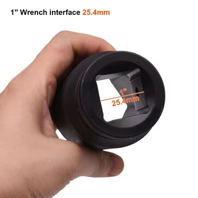 HARDEN 1" Drive Impact Deep Socket ( 30 | 32 | 33 | 34 | 35 | 36 | 38 | 41 | 46 | 50 | 55 | 60 | 65 | 70 | 75 | 80mm ), Long Socket, 6PT; Model: 537130 to 537180_img_4