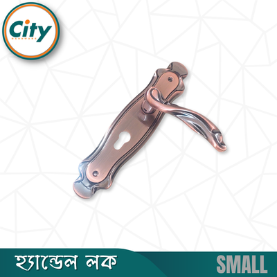 অ্যান্টিক রঙের ছোট আকারের হ্যান্ডেল লক ভিতরের রুমের জন্য নব সহ দরজার লক Door Lock_img_4