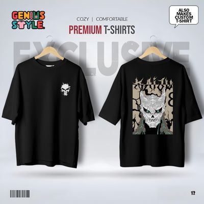 Kaiju No 8 - Premium Drop Shoulder T-shirt - 12_img_1