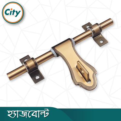 ফ্যান্সি ডোর অ্যালড্রপ অ্যান্টিক ব্রাশ পালিশ করা হেভি হ্যাজবোল্ট ১০ ইঞ্চি, ৪ মিমি স্টেইনলেস স্টিল হ্যাজবোল্ট_img_1