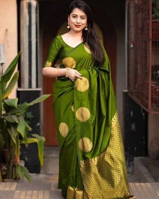 Silk Sharee with Blouse Piece_img_1