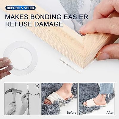 Double-Sided Nano Tape (সাইজ: দৈর্ঘ্য: ৩ মিটার × প্রস্থ: ৩ সেমি × পুরুত্ব: ১ মিমি)_img_3
