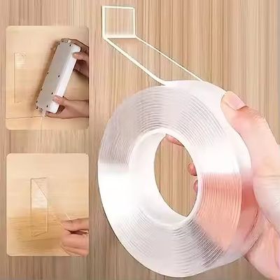 Double-Sided Nano Tape (সাইজ: দৈর্ঘ্য: ৩ মিটার × প্রস্থ: ৩ সেমি × পুরুত্ব: ১ মিমি)_img_0