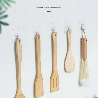 Transparent Strong Self Adhesive Wall Hook_img_2