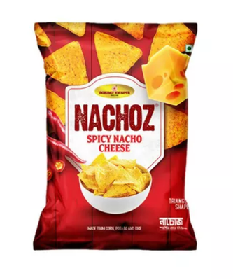 Bombay Sweets Nachoz Spicy Nacho Cheese 32 gm_img_0