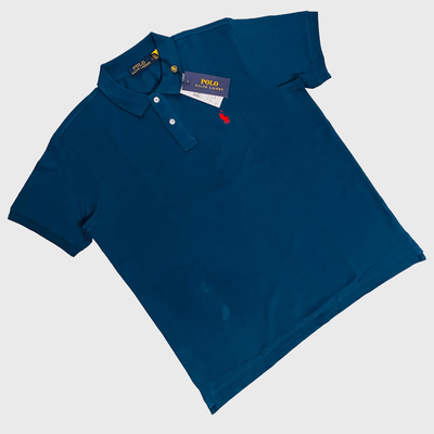 Ralph Lauren Men's Mid Blue U.S. Polo T-shirt_img_1
