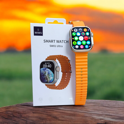 WiWU SW01 Ultra Smart Watch -Orange Smart Watch_img_1