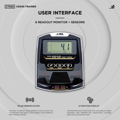 JLL Front Driven Elliptical Trainer CT500_img_1
