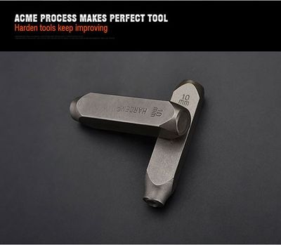 HARDEN 27pcs Steel Letters punch ( 3mm | 4mm | 5mm | 6mm | 8mm | 10mm ) Professional Alphabet Chrome Vanadium punch set; 610863 - 610869_img_5